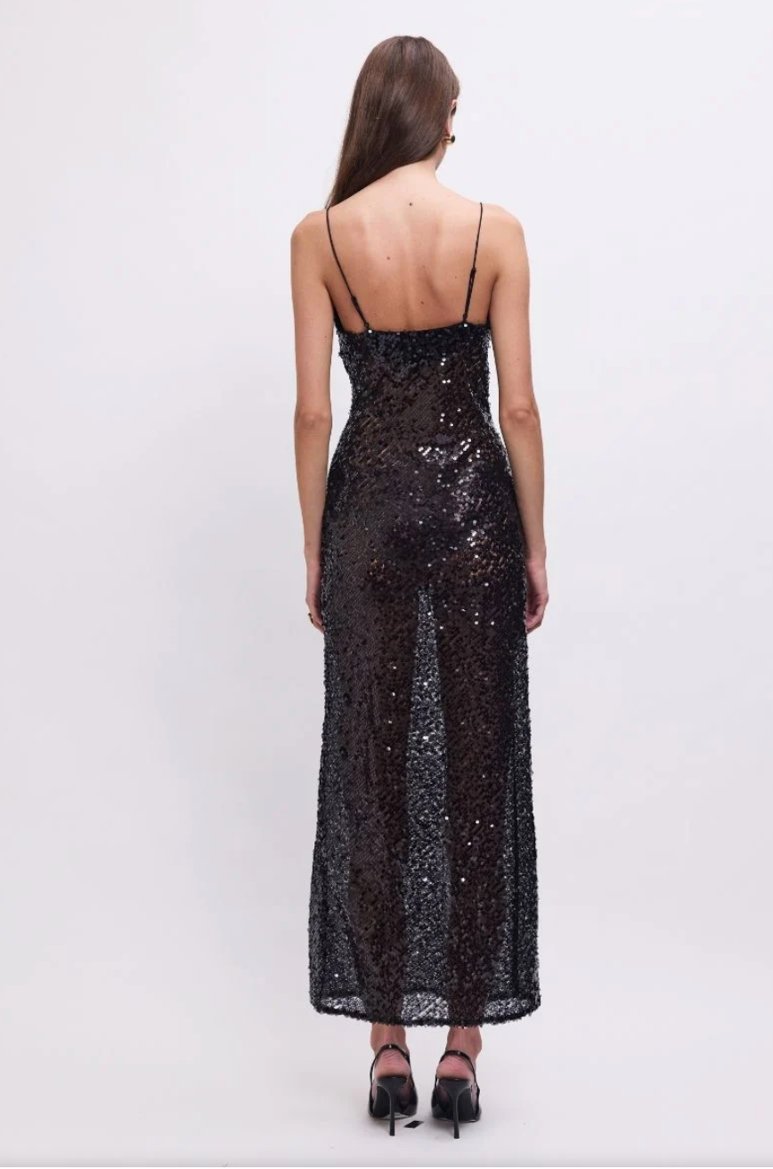 Allure Sequin Maxi Dress