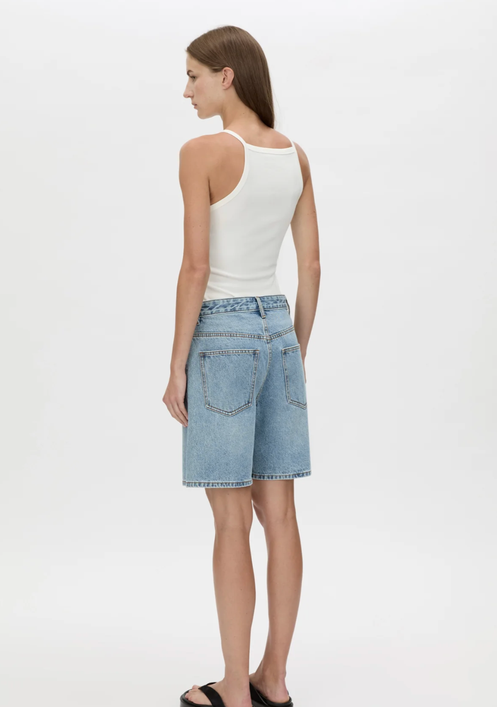 Ezra Denim Short - Light Vintage Blue
