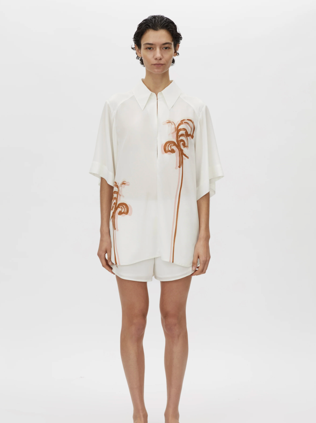 Frida Shirt - Cream Print