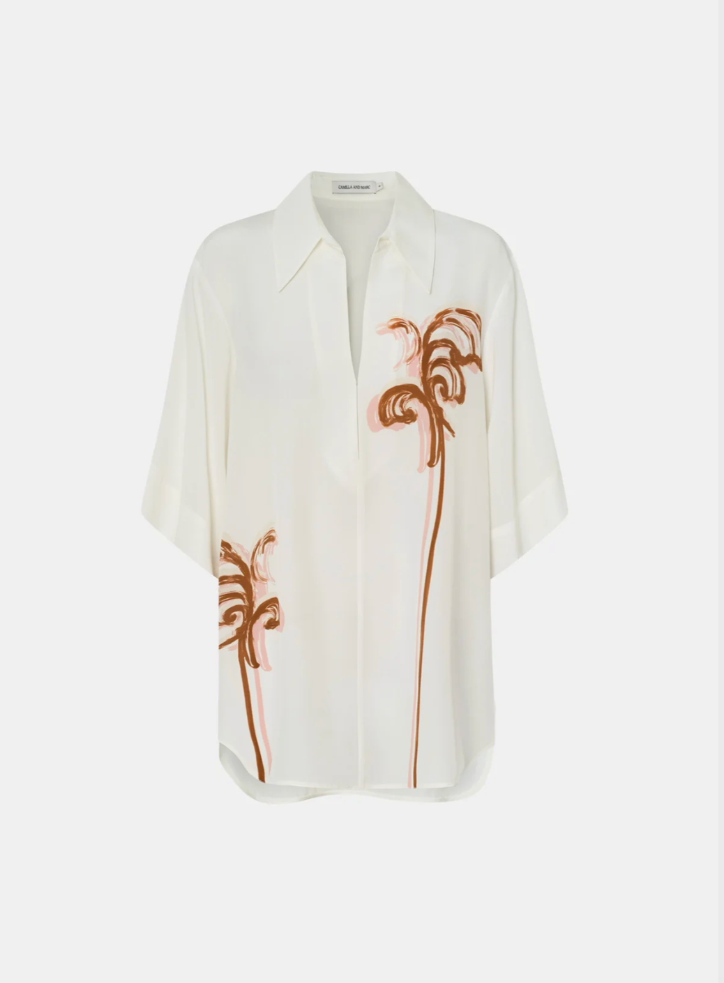 Frida Shirt - Cream Print