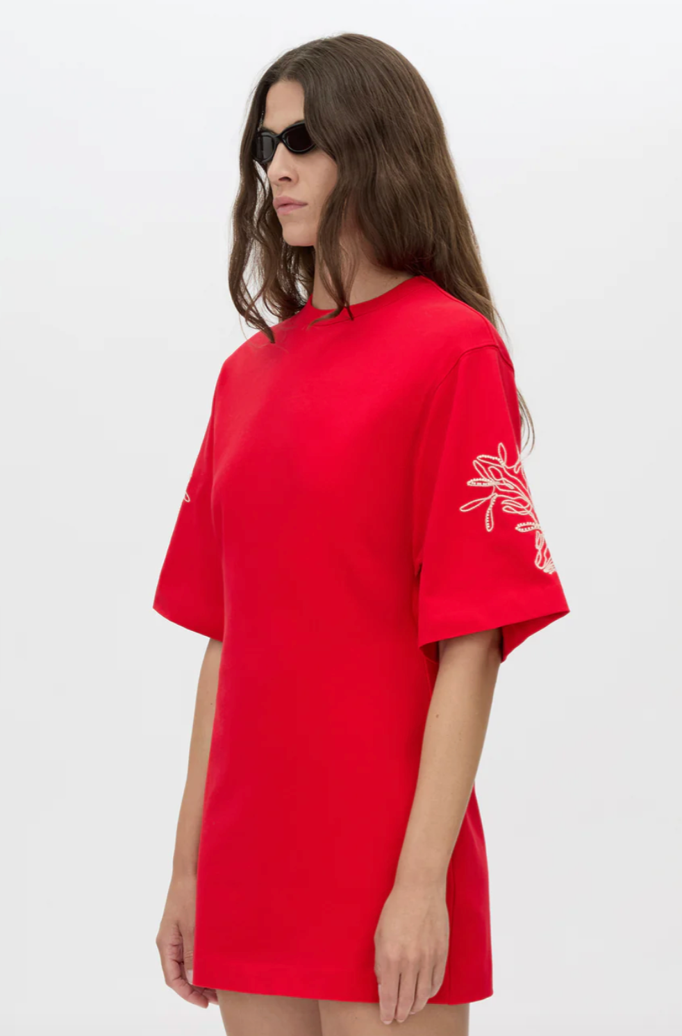 Eviva Mini Dress - Poppy Red