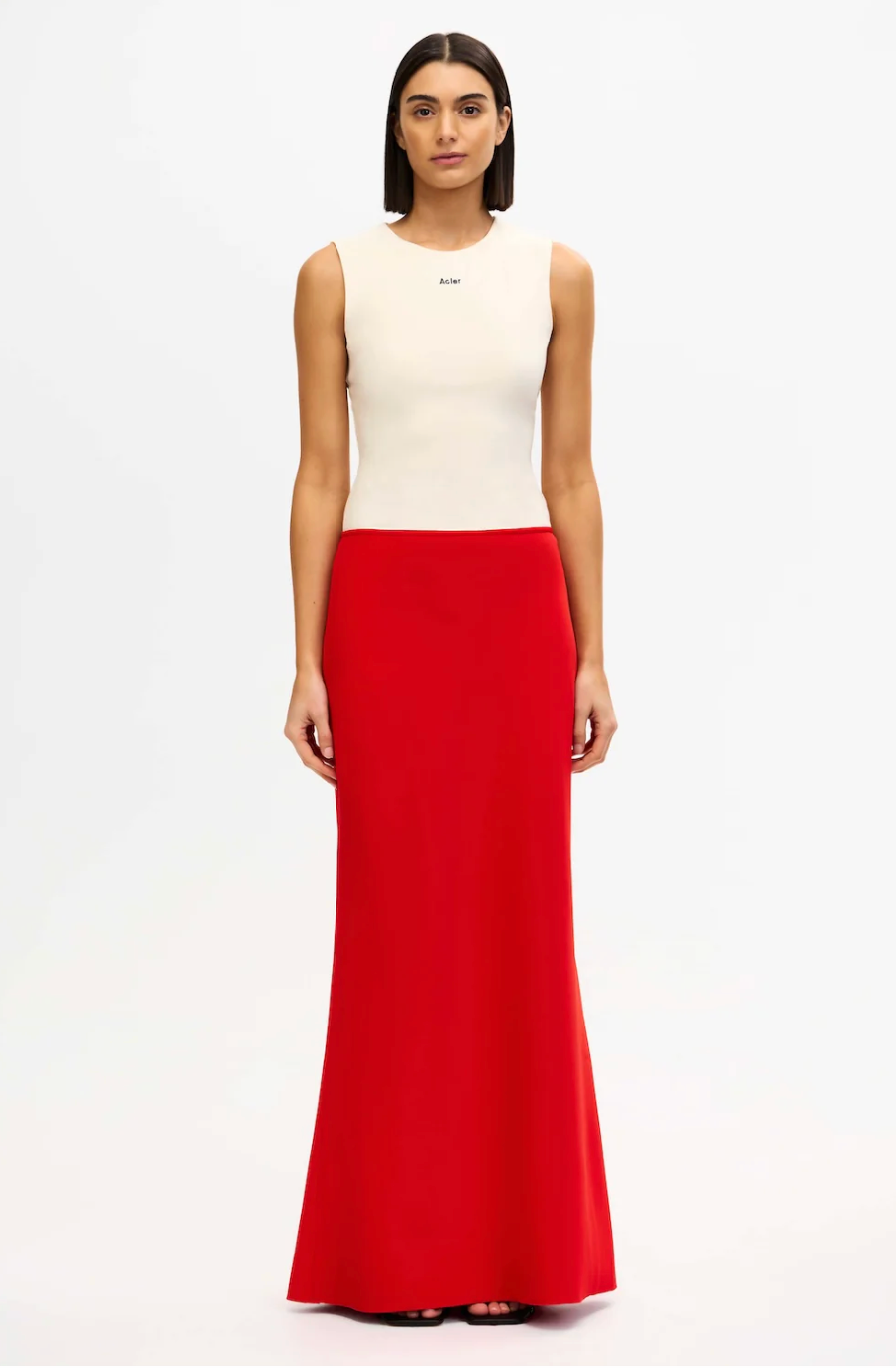 Esher Maxi Dress - Cherry