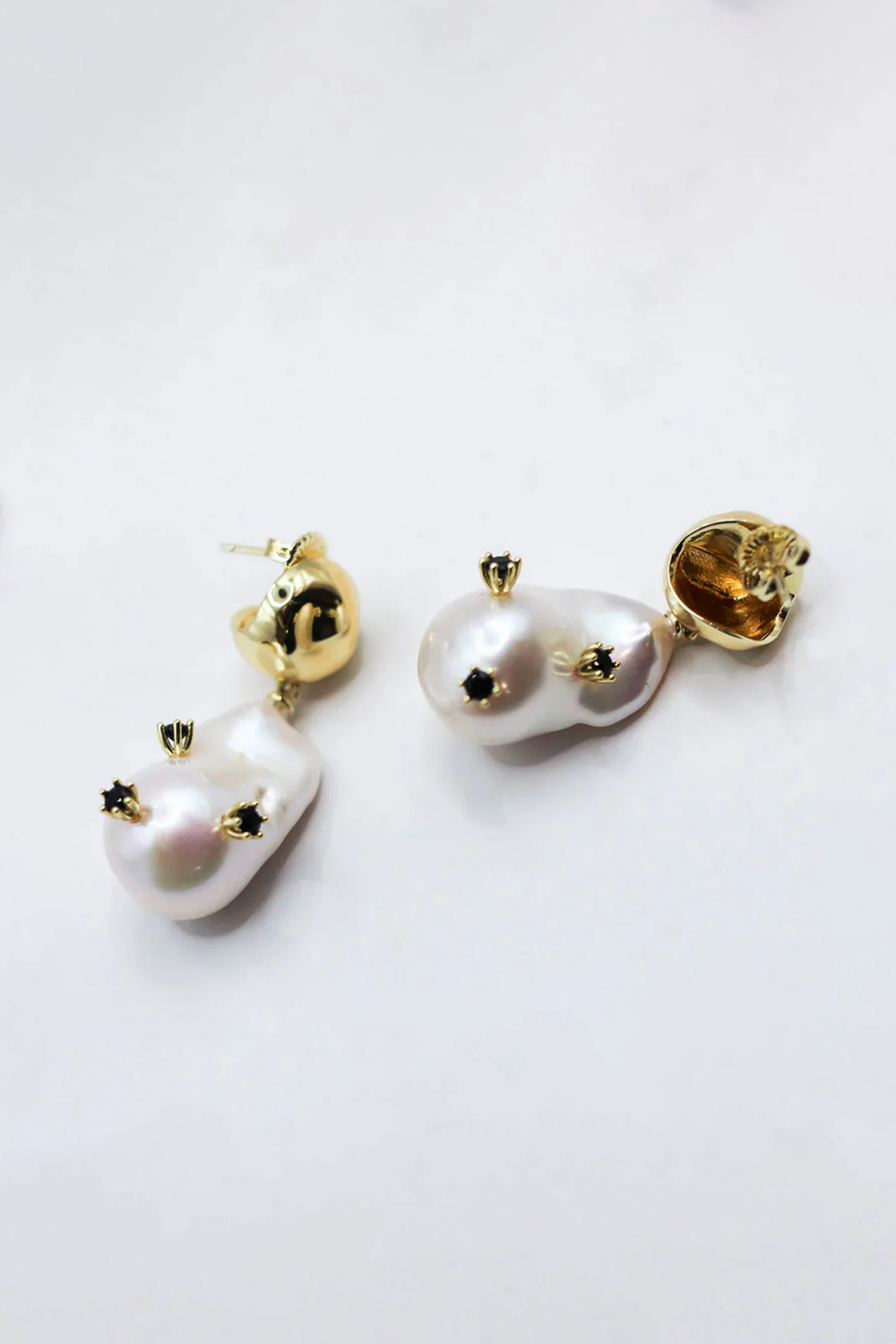 Prickly Pearl Studded Earrings