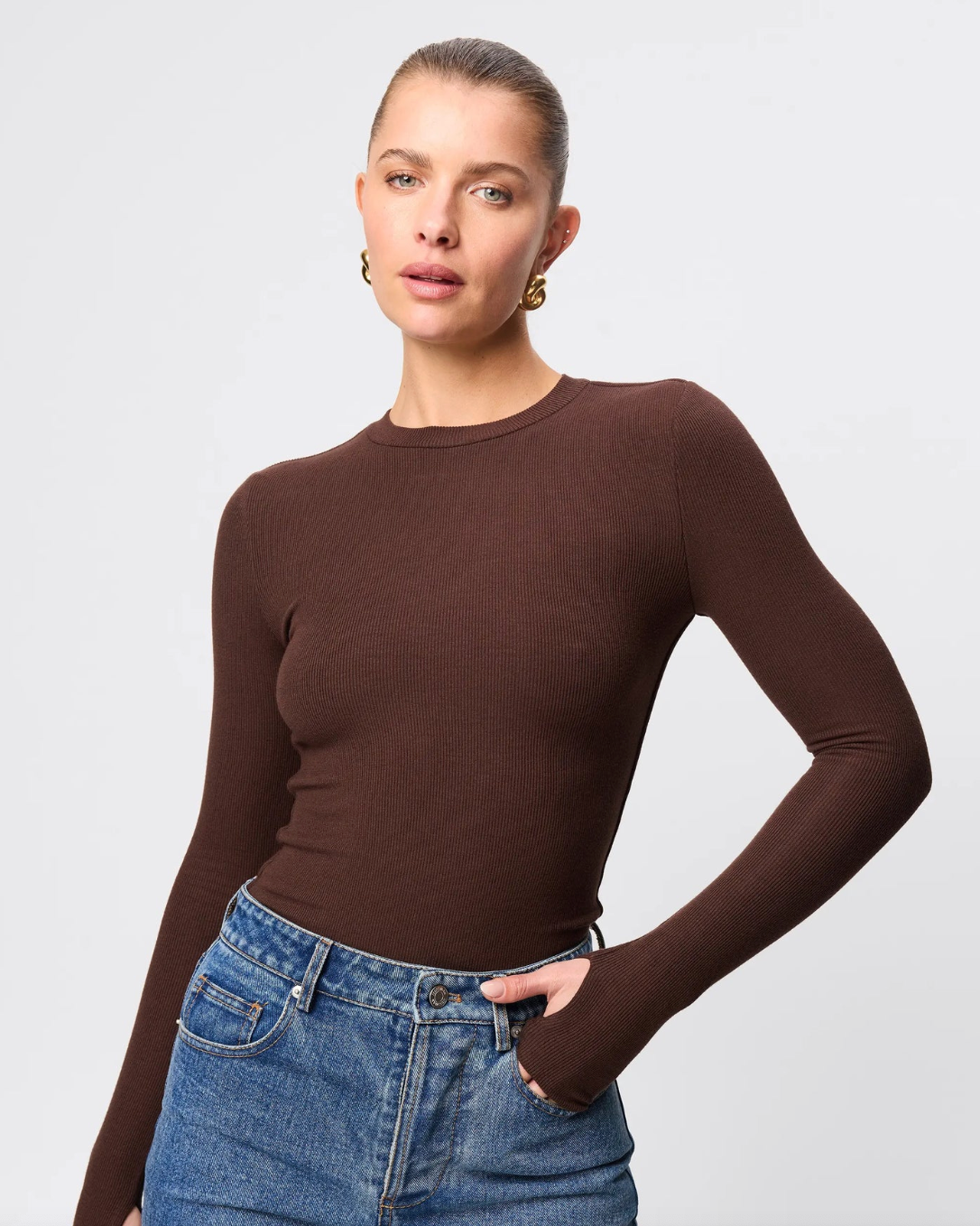 Brooklyn Top - Chocolate