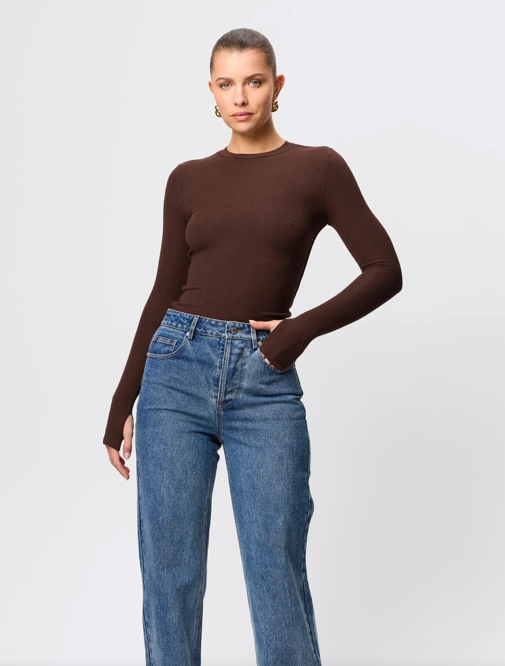 Brooklyn Top - Chocolate