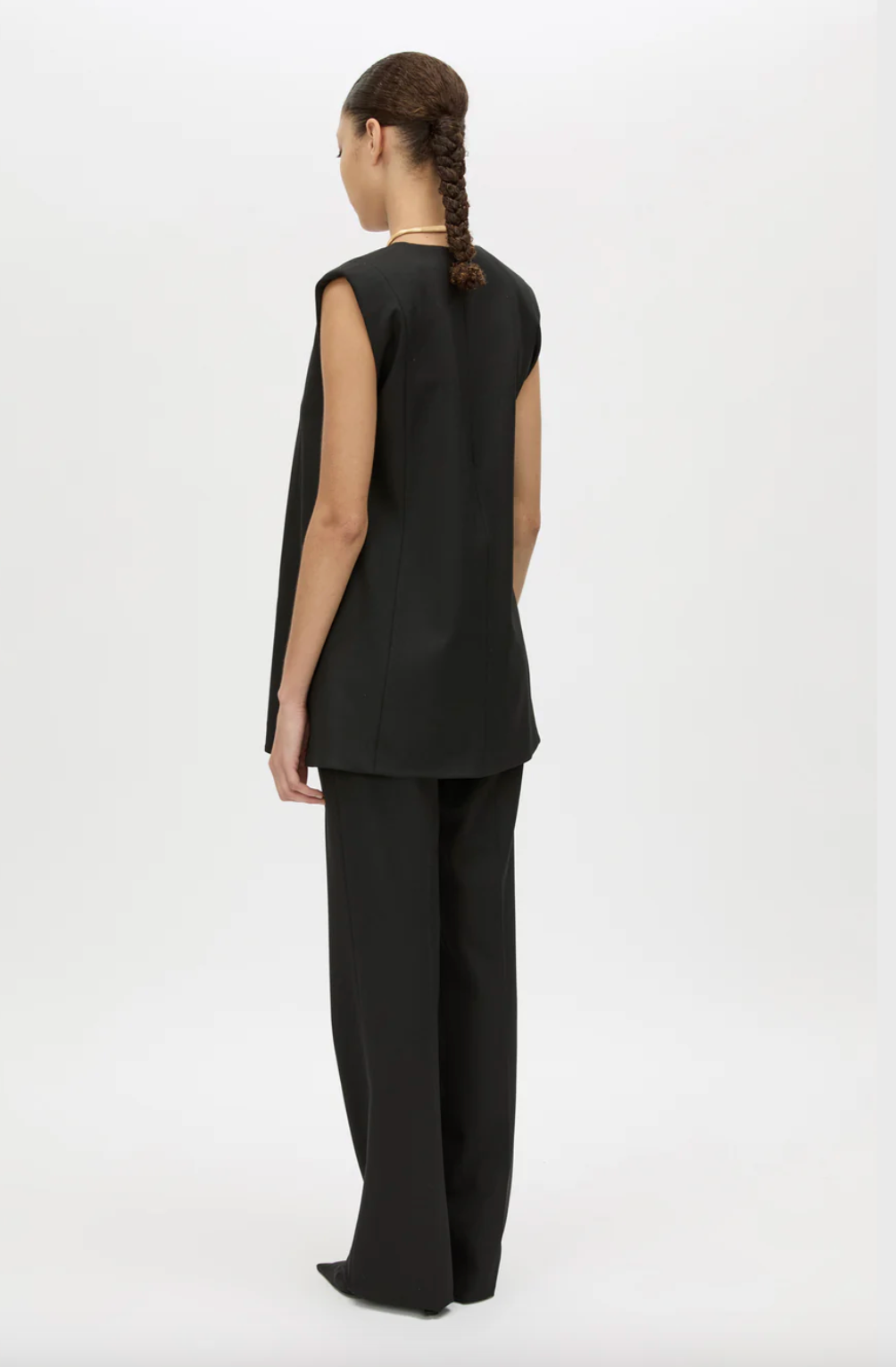 Cassie Top With Gold Detail