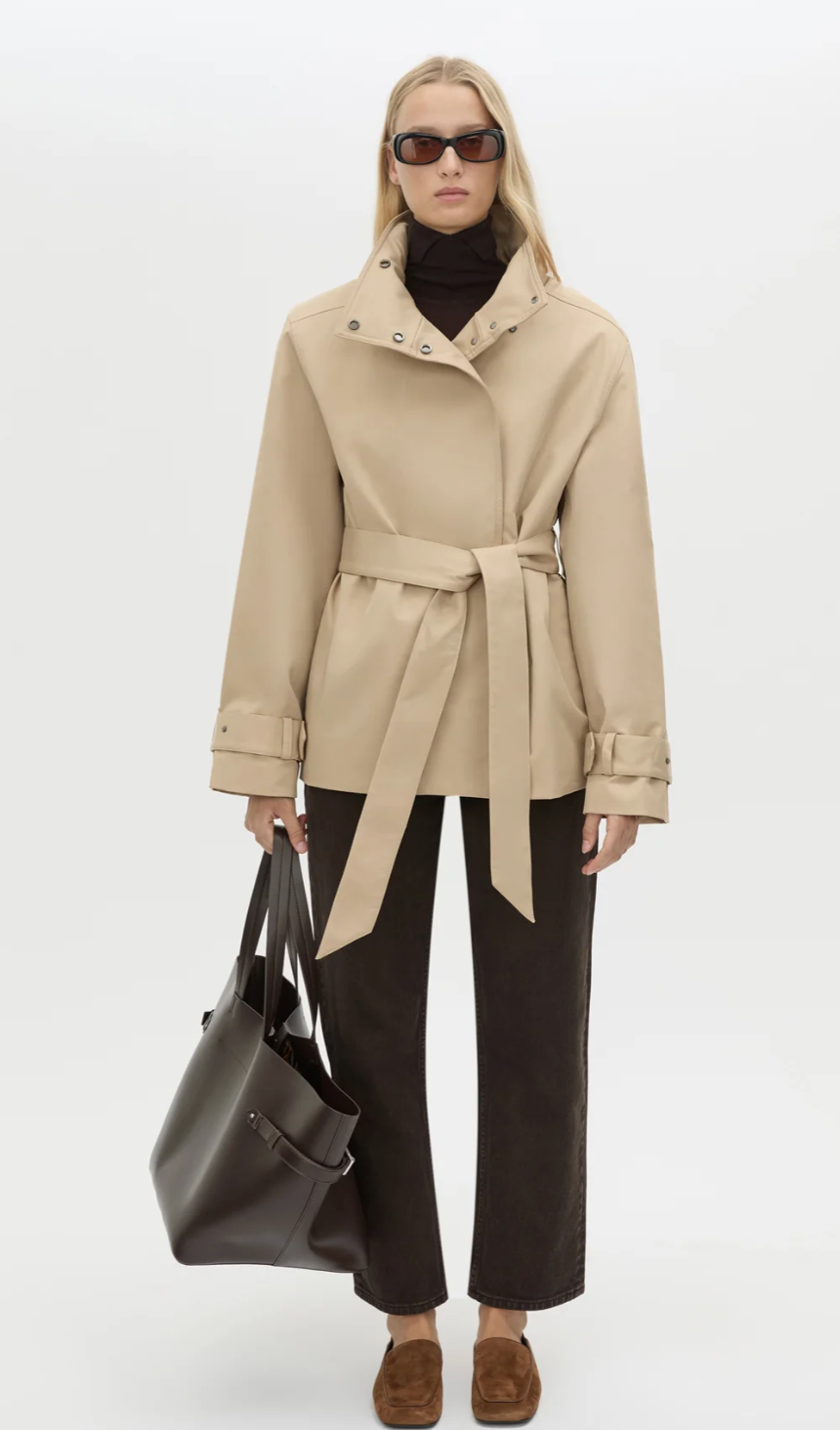 Mahdavi Puffer Jacket - Tan