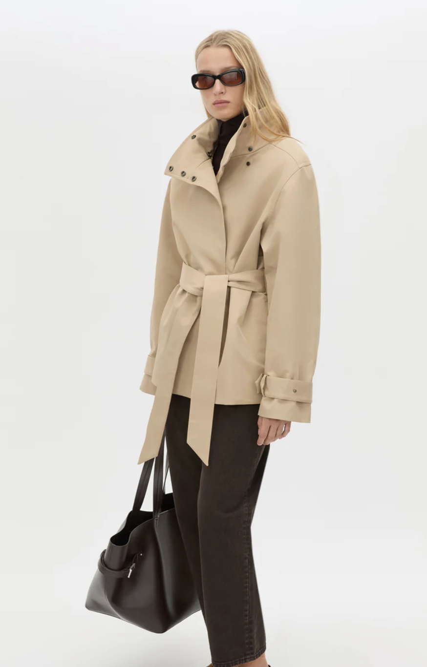 Mahdavi Puffer Jacket - Tan