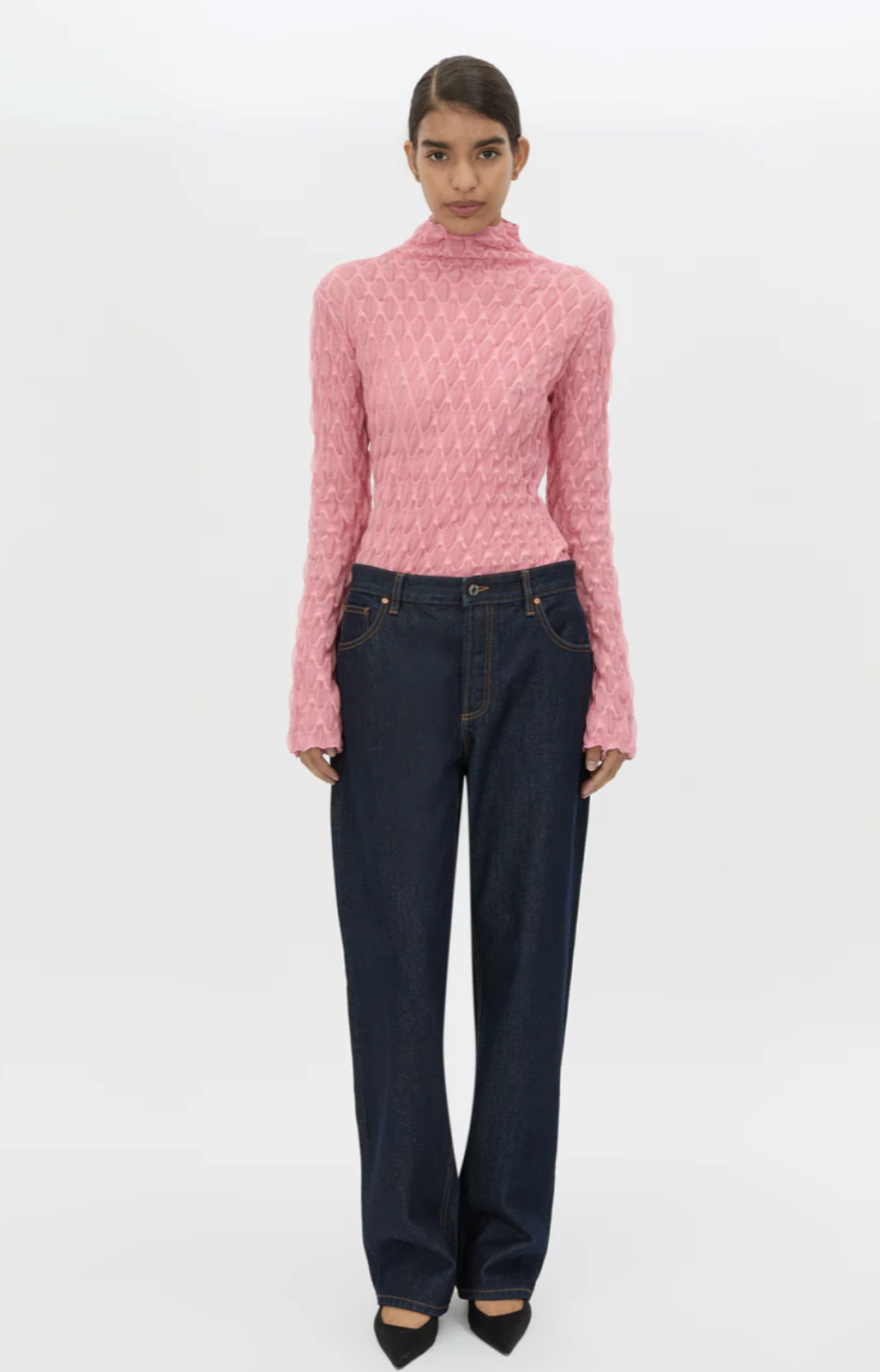 Sissil Top - Powder Pink