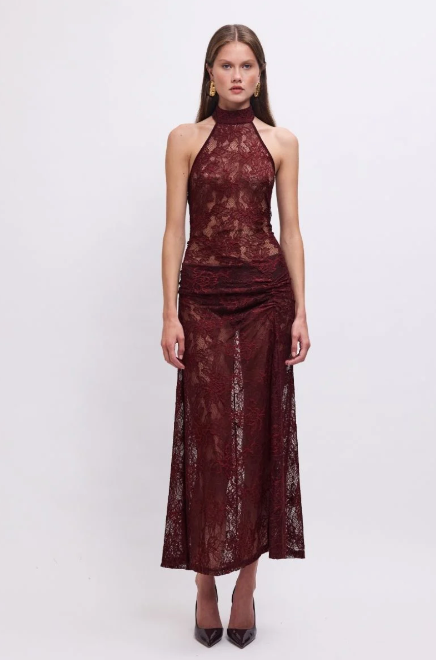 Gordana Halter Maxi Dress
