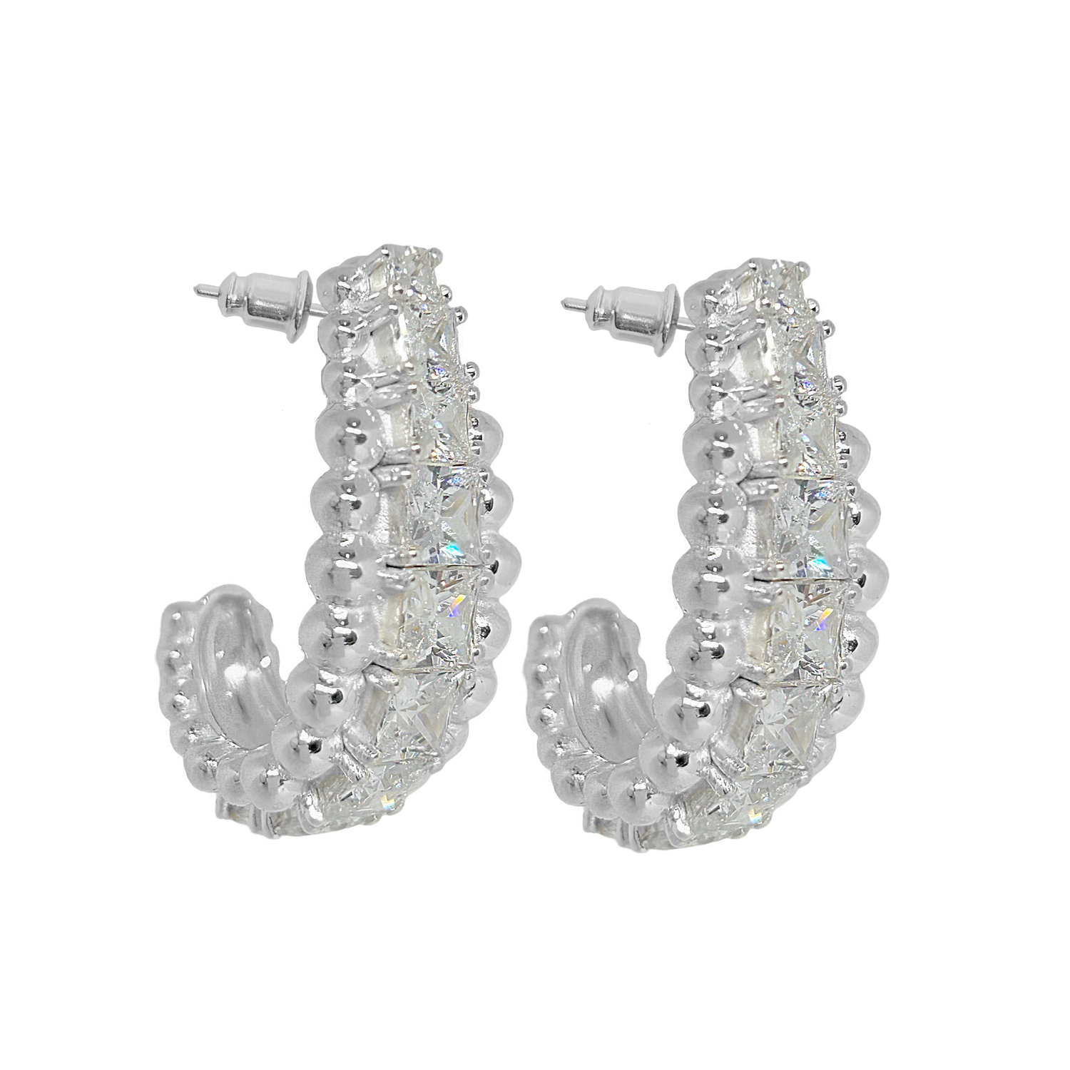 Marilyn Earrings Silver