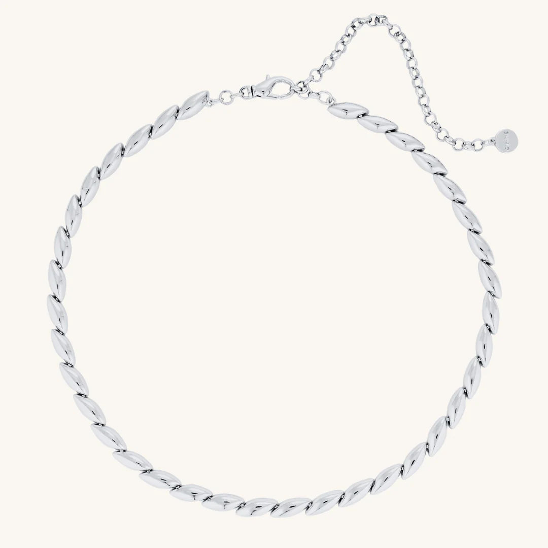Marquise Necklace Small - Silver