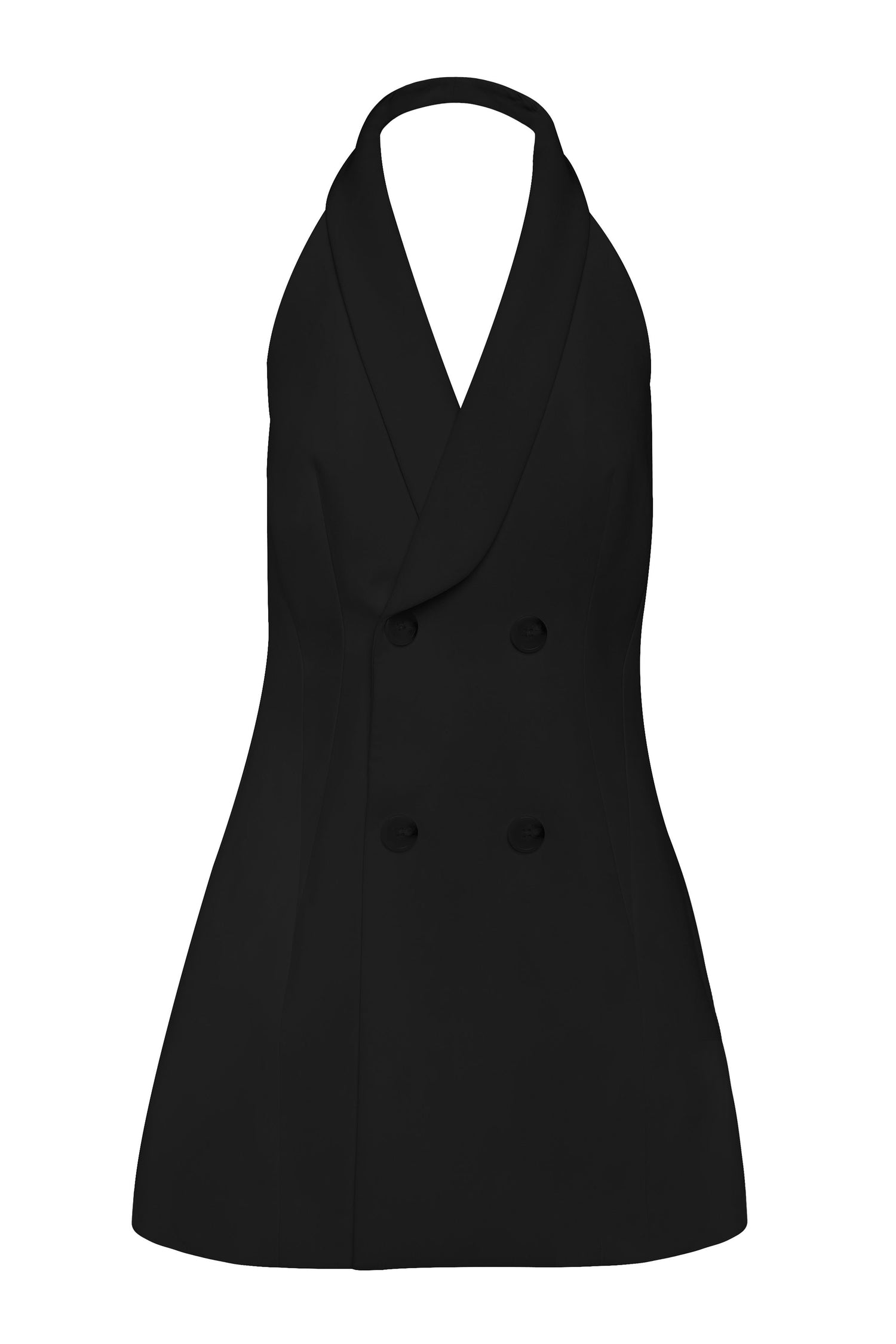 Veredian Mini Dress - Black