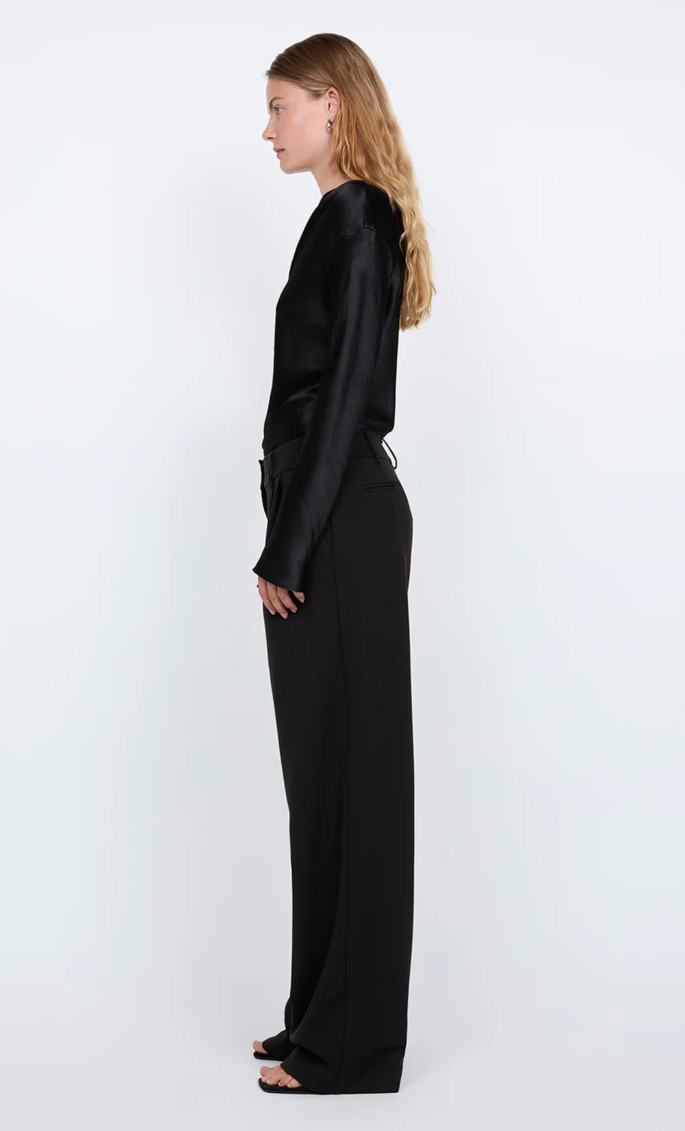 Carmela Asym Top - Black