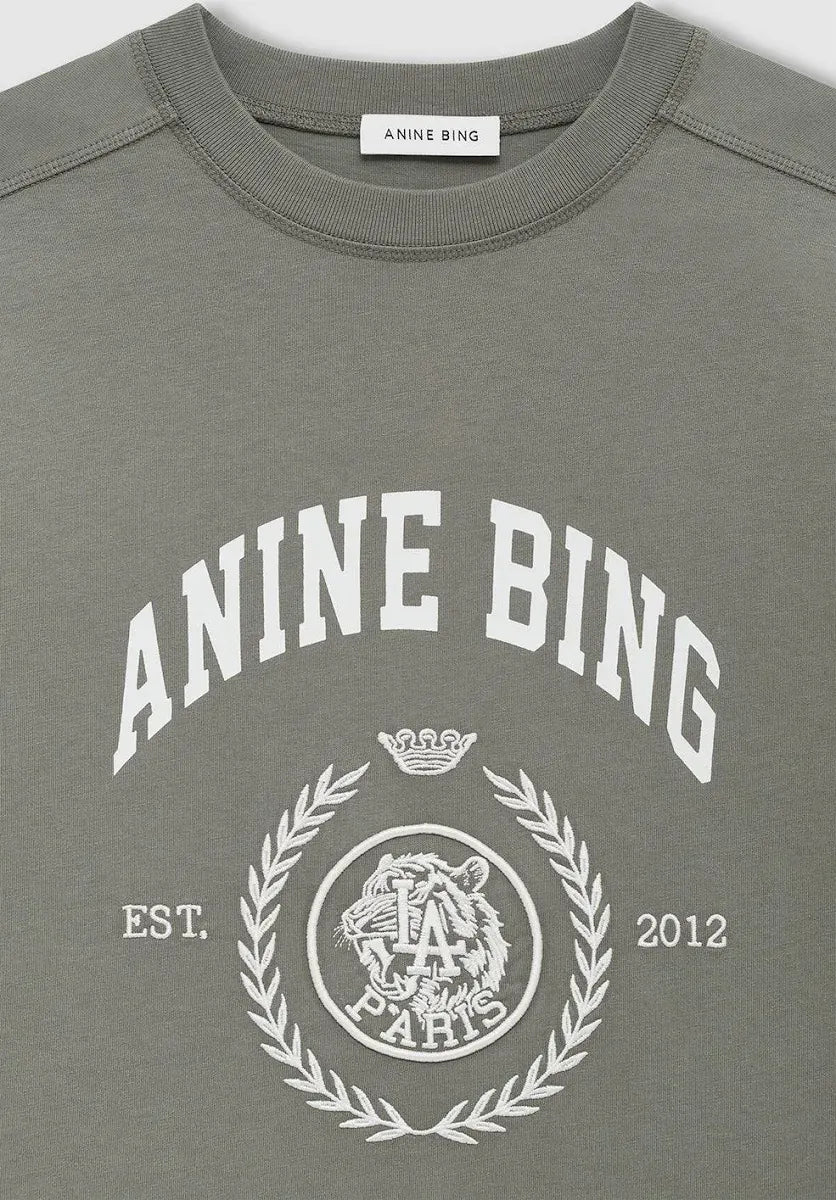 Jaylin Tee Collegiate - Washed Sage