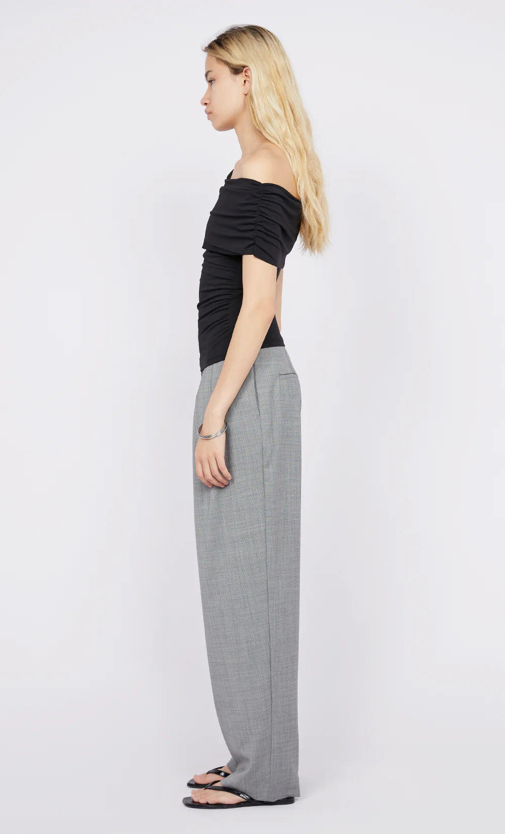 Larsen Drape Top - Black