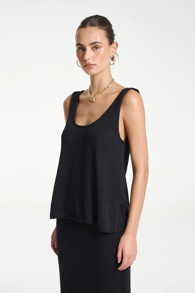 Knit Tank - Black