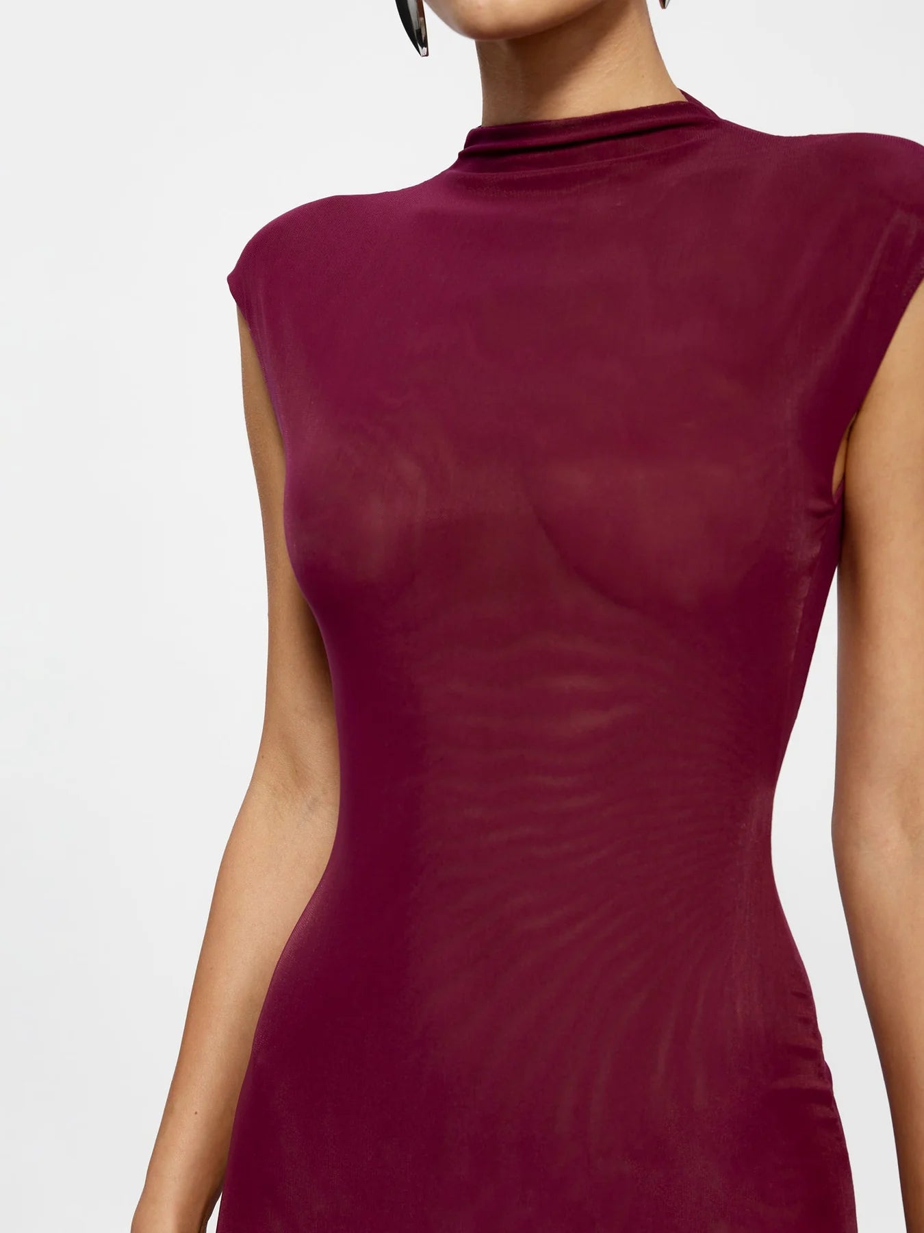 Caldwell Dress - Burgundy
