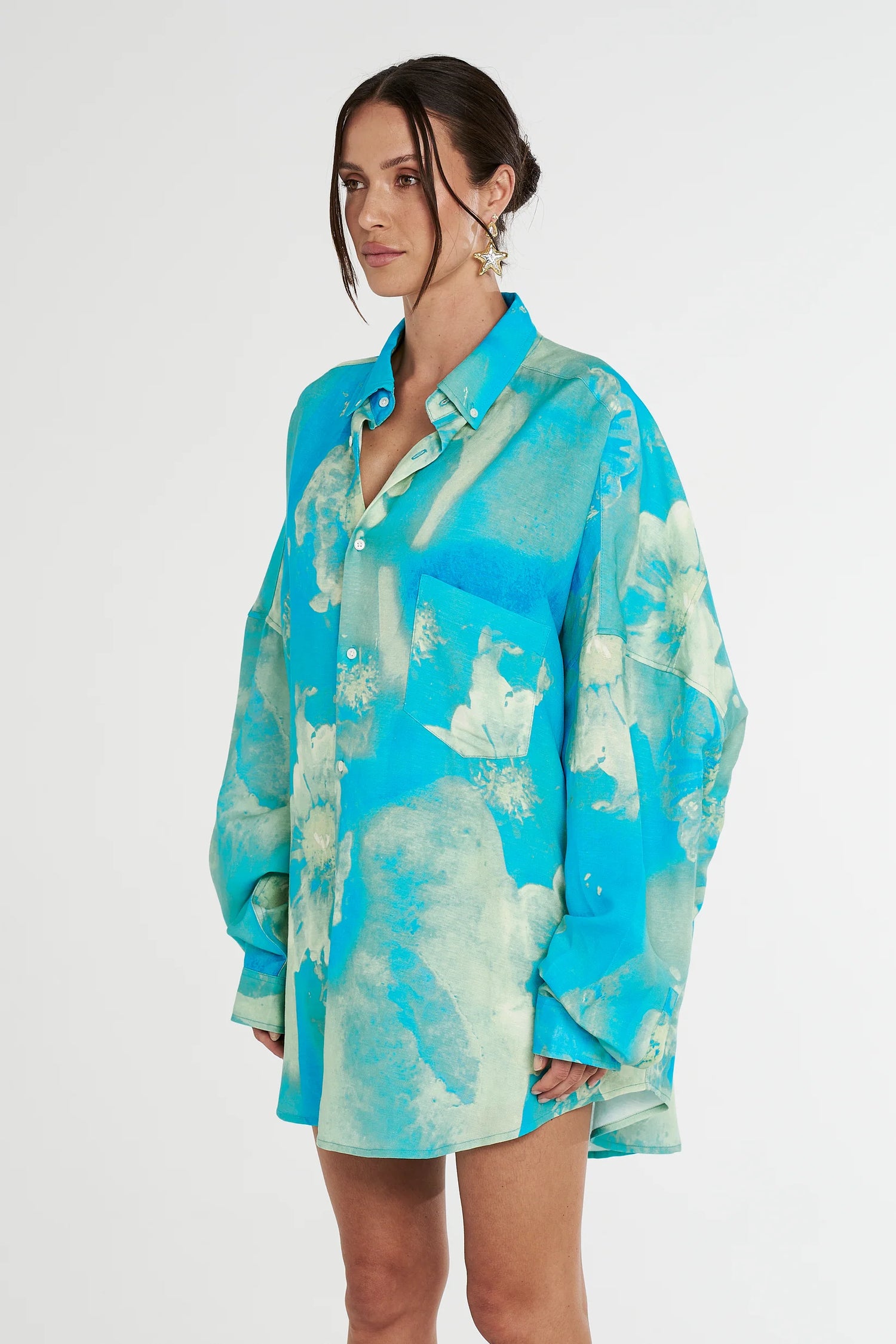 LS Oversized Shirt - Lemon Lumon