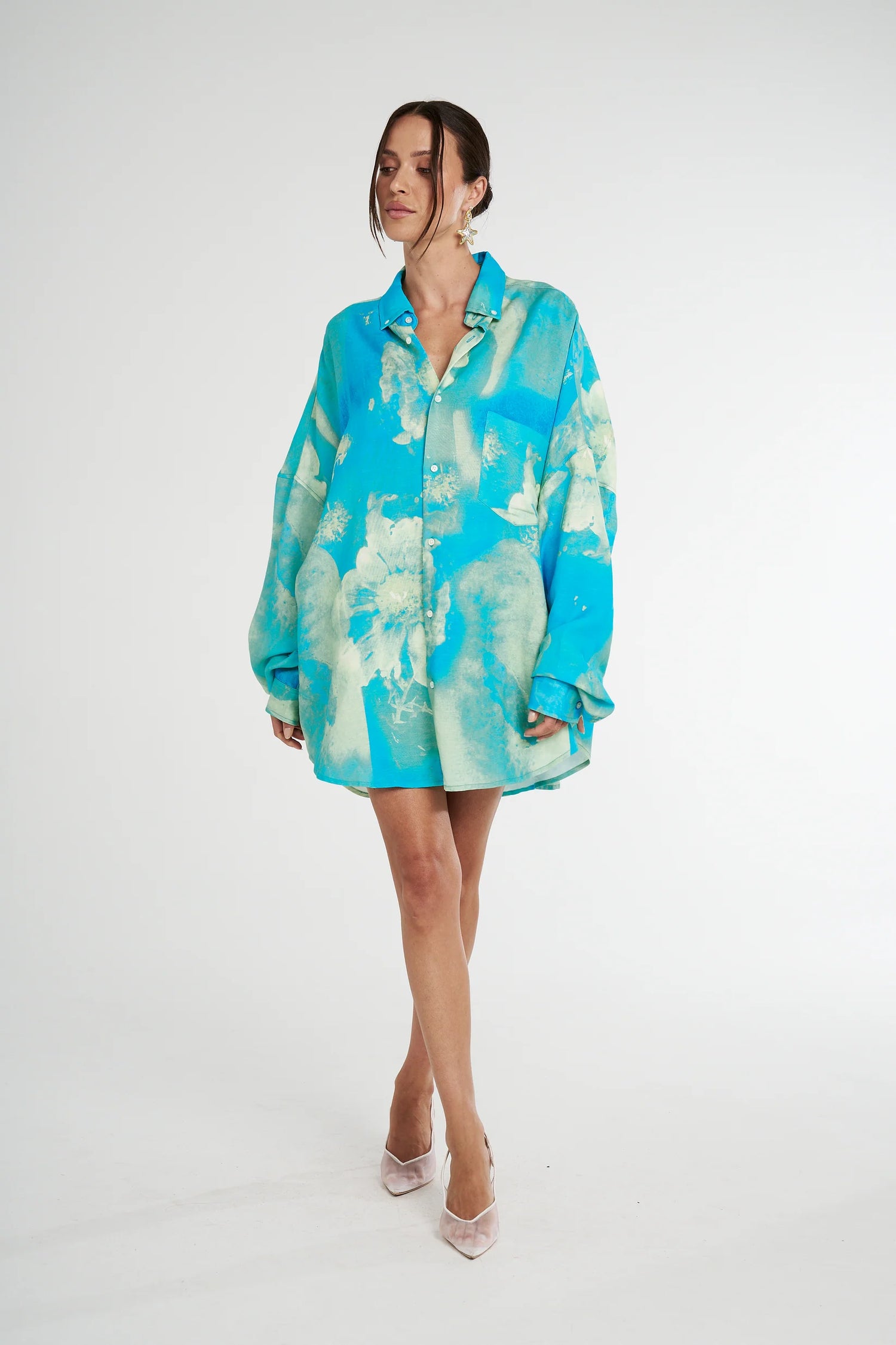 LS Oversized Shirt - Lemon Lumon