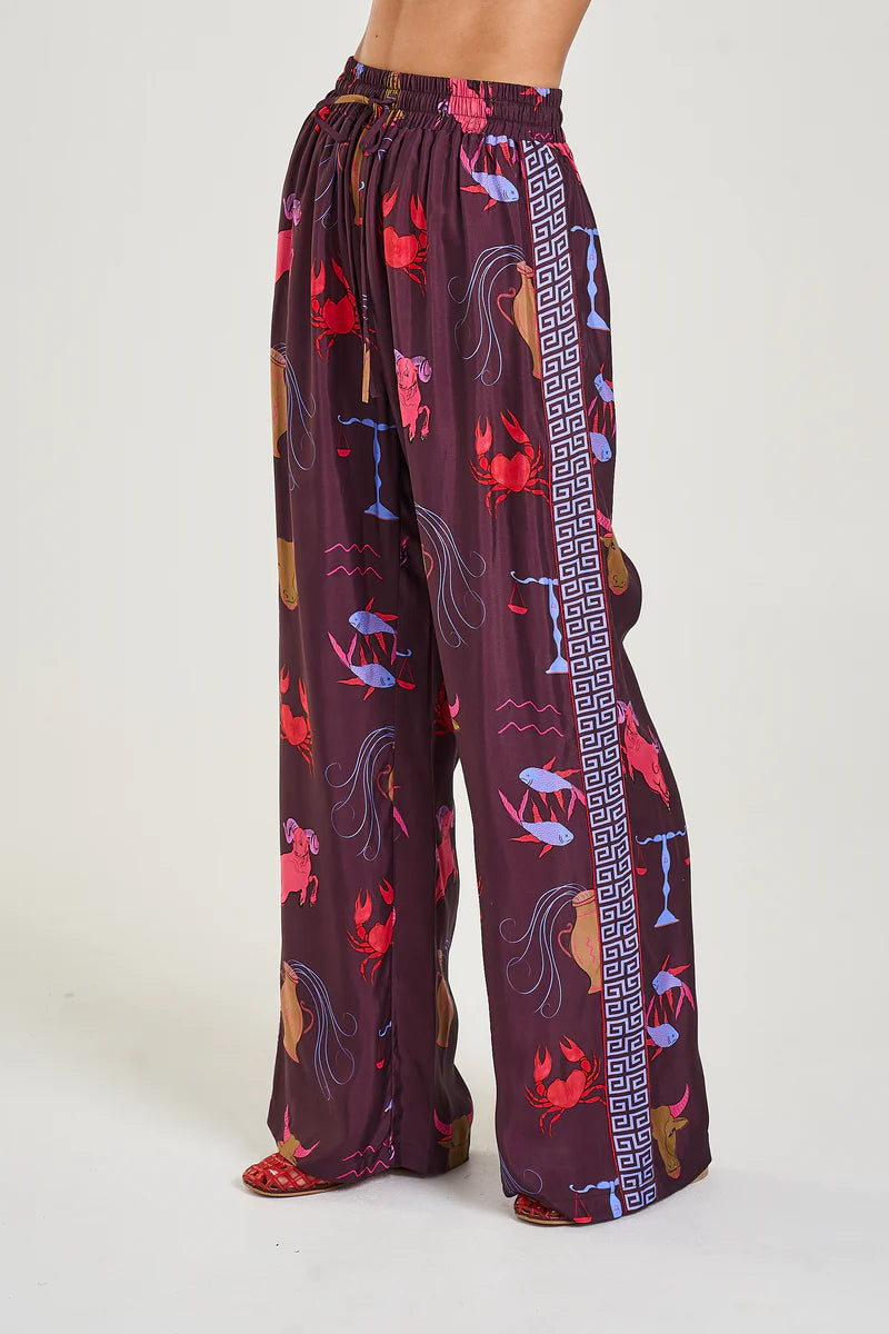 Wide Leg Pant - Zodiac