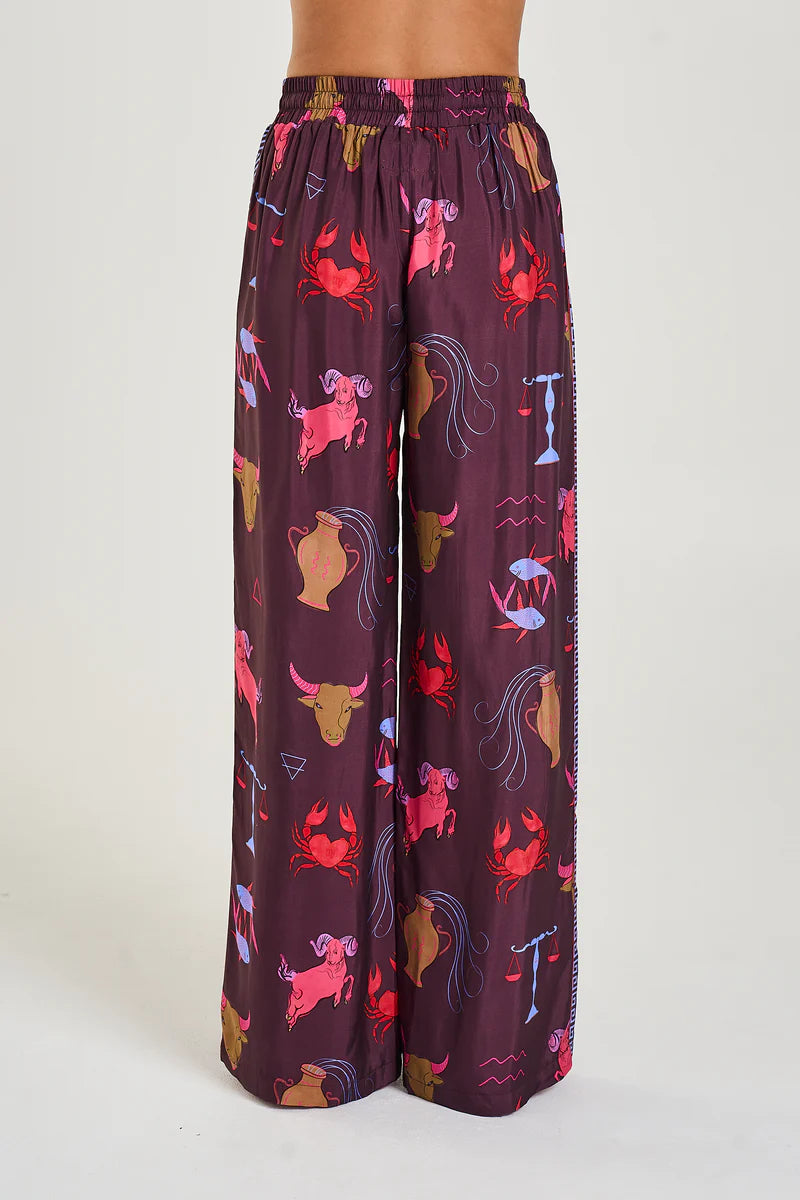 Wide Leg Pant - Zodiac