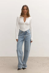 Lara Bodysuit - White