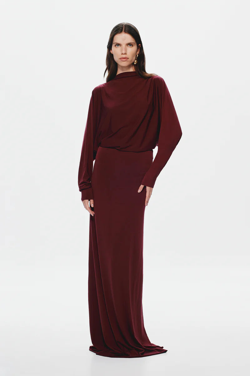 The Zephyr Dress - Port