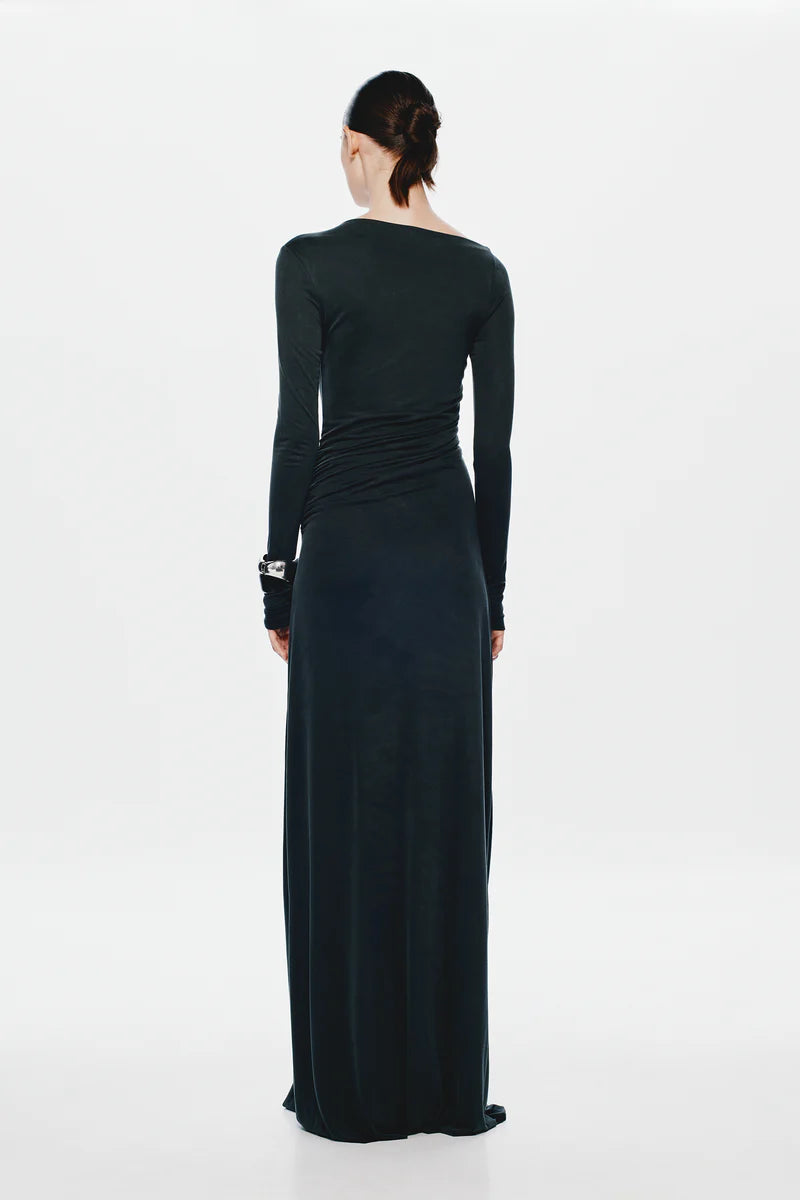 The Glacier LS Dress - Black
