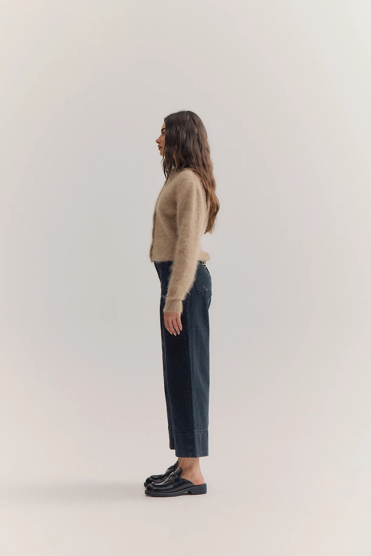 Bella Cashmere Cardigan - Latte