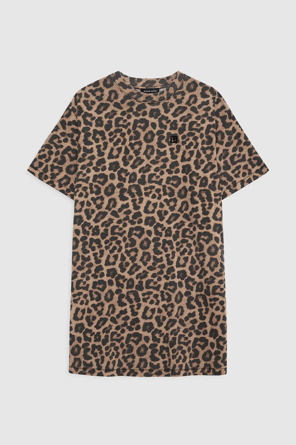 Beth Mini Dress - Leopard