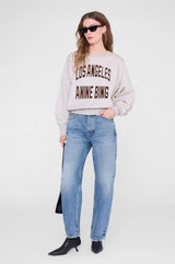 Harry Shrunken Sweatshirt LA - Oat Melange