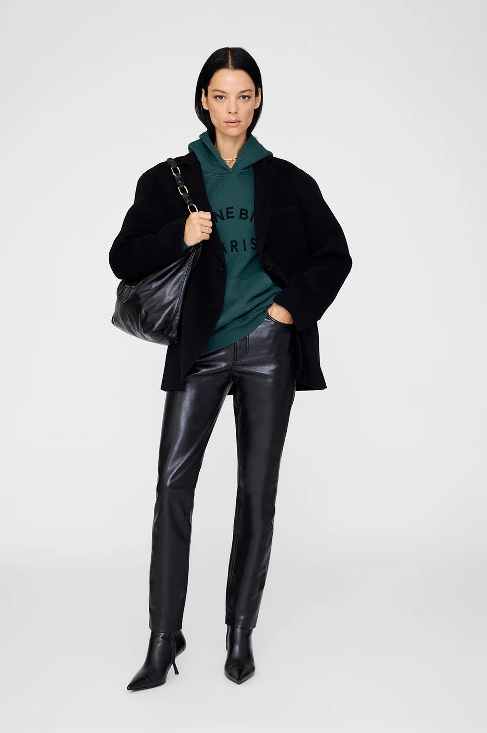 Harvey Sweatshirt Paris - Dark Teal