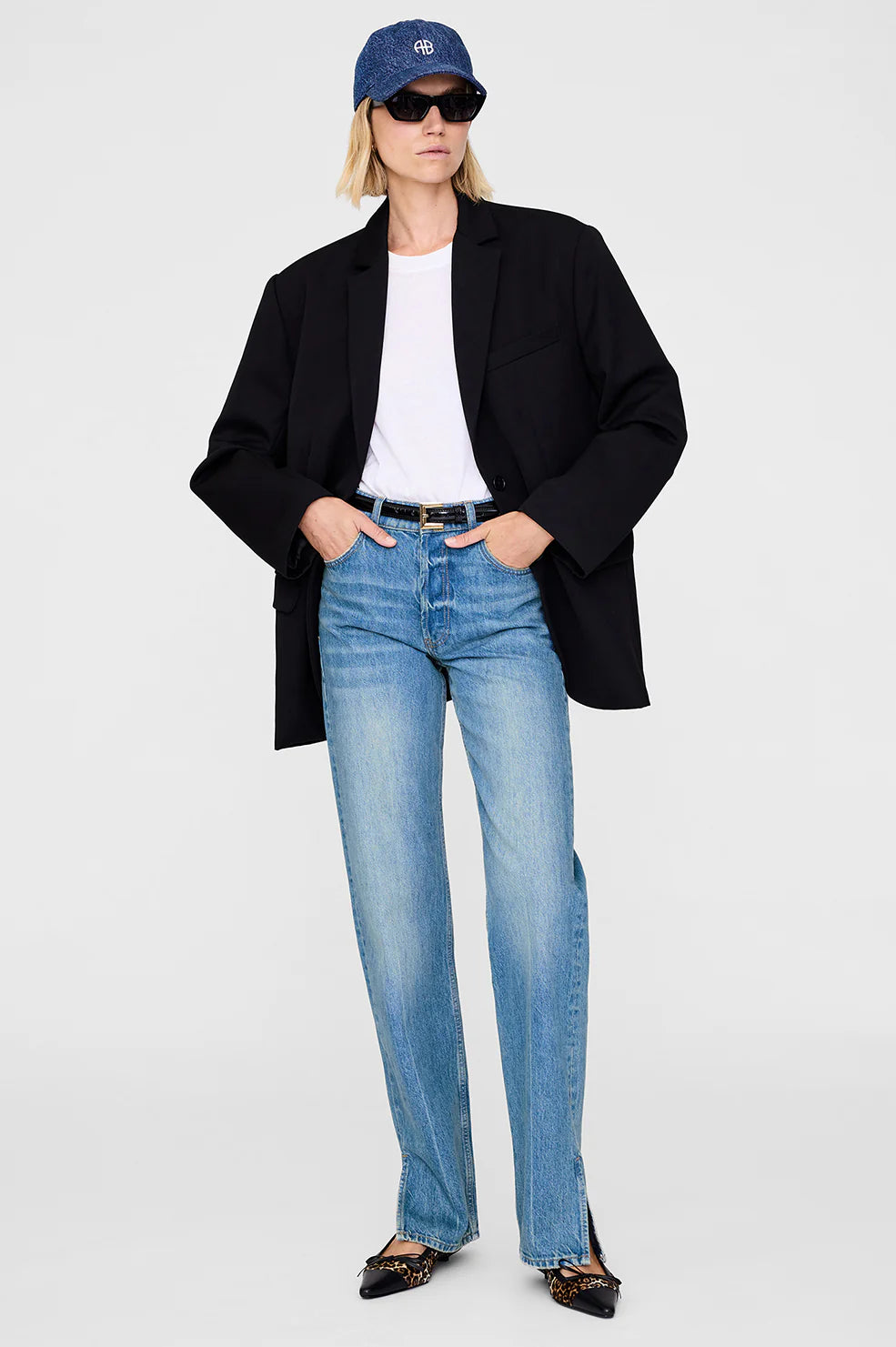 Jeremy Baseball Cap AB - Clean Indigo