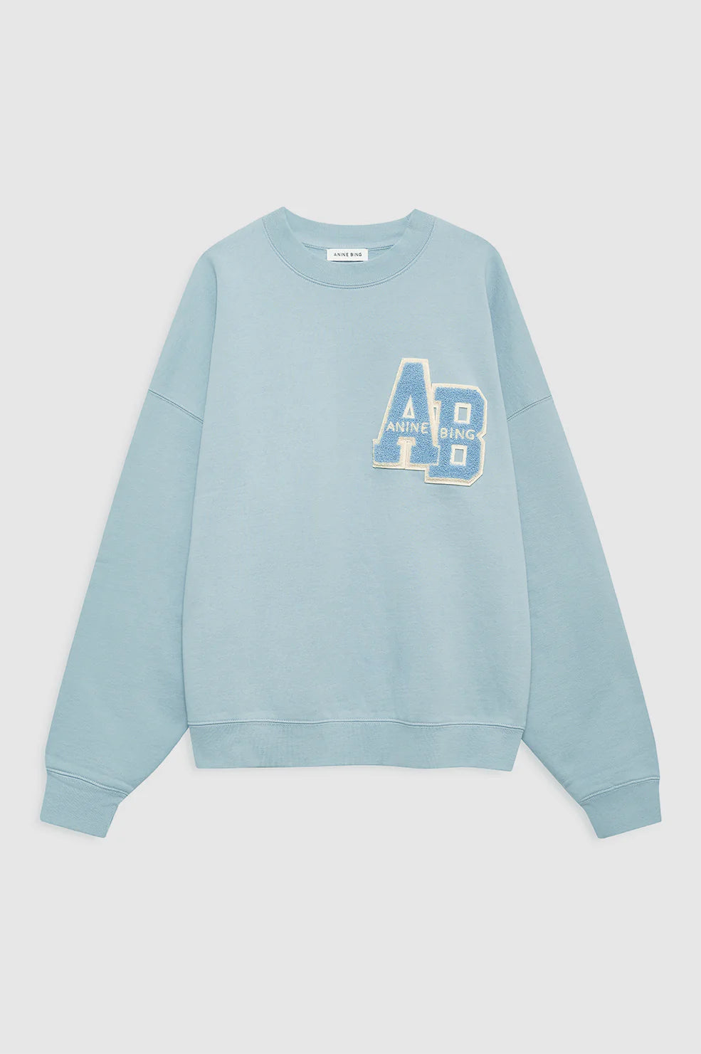Miles Oversized Sweatshirt - Pastel Blue
