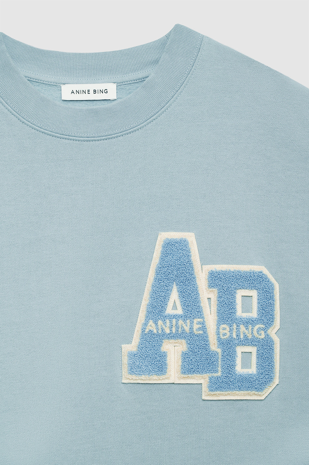 Miles Oversized Sweatshirt - Pastel Blue