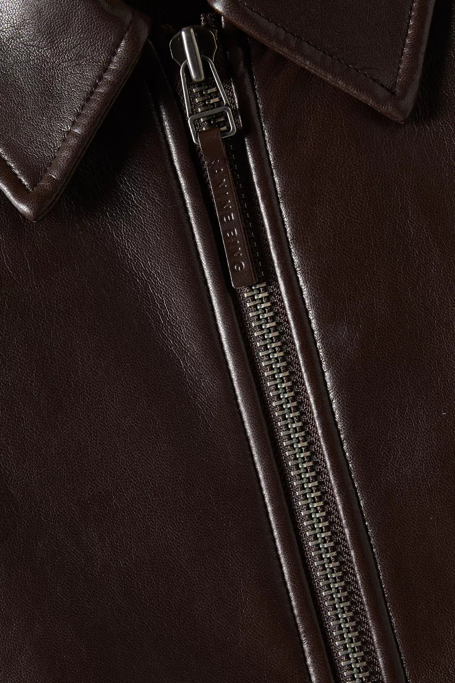 Kelanie Jacket - Deep Brown Recycled Leather