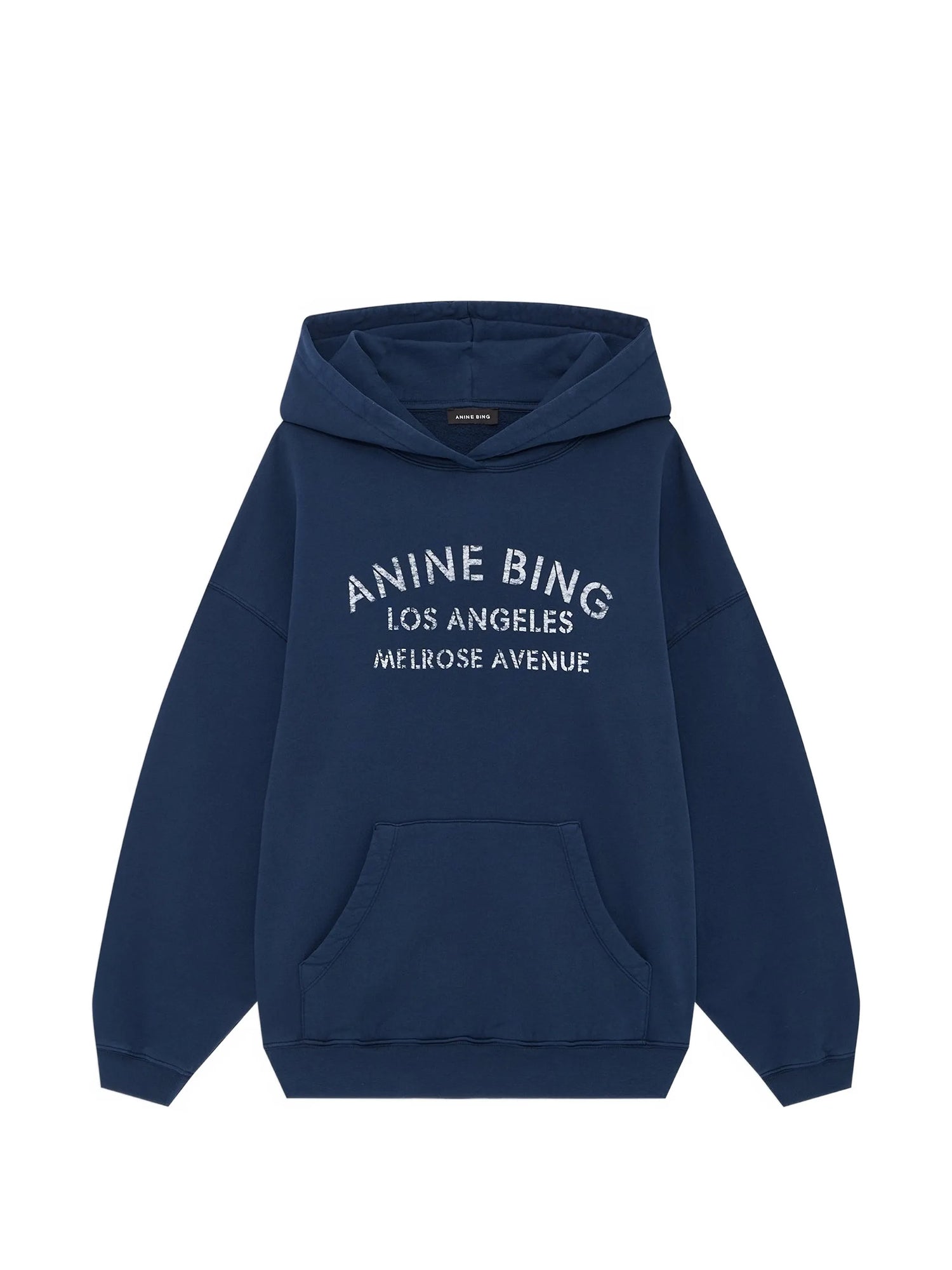 Harvey Sweatshirt Melrose Stencil - Navy