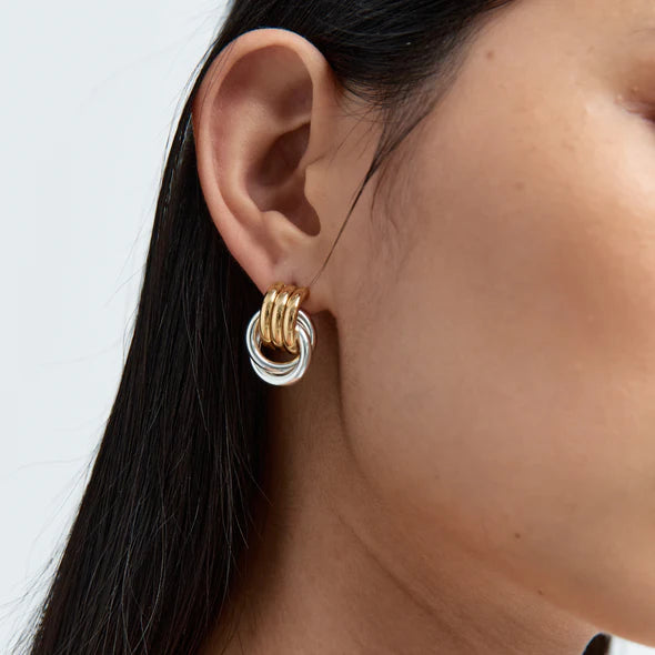 Baby Knot Earrings - Mixed