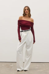 Lucille Pant - Ivory