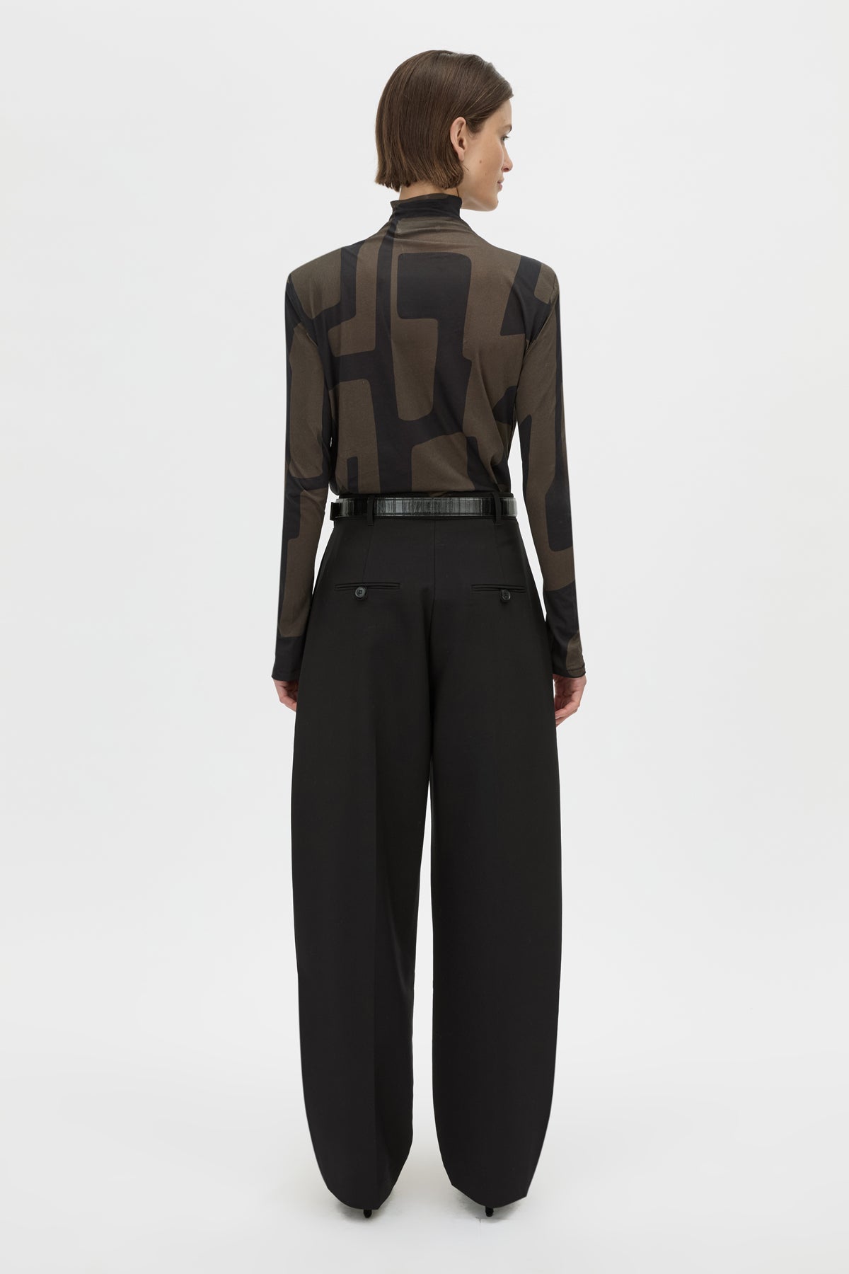 Eidra Printed Long Sleeve Bodysuit