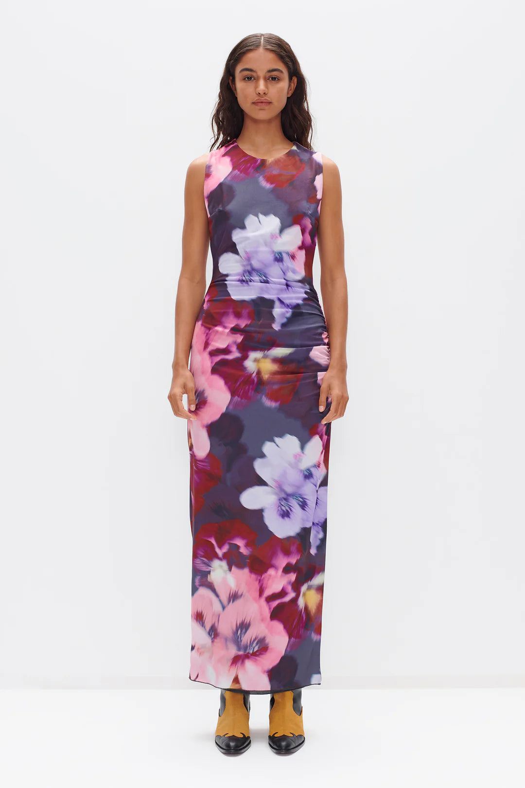 Chamelon Dress - Iris Print