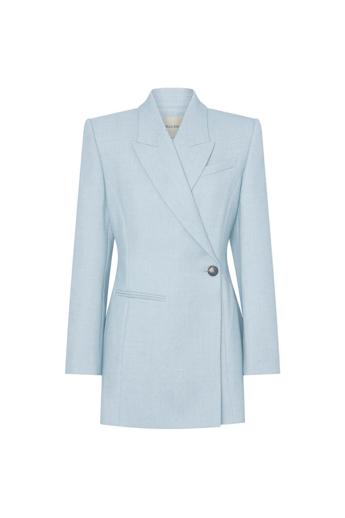 Gehry Blazer Dress - Chalky Blue