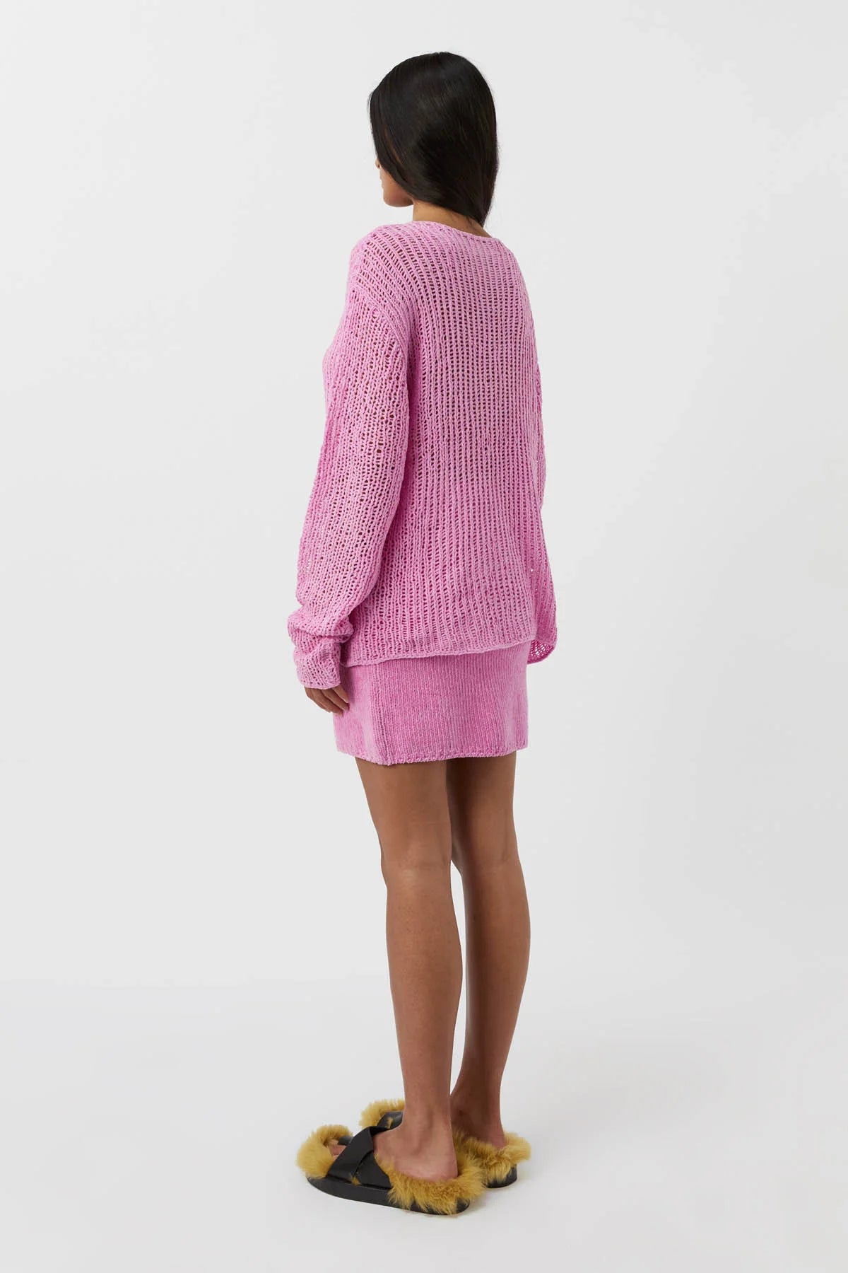 Mylo Knit Skirt - Bubblegum Pink