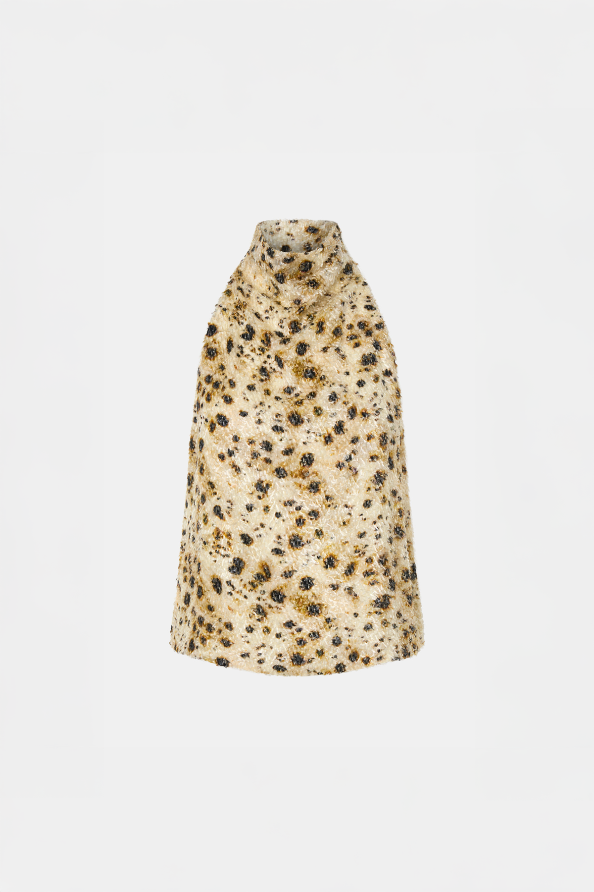 Skirt with a pattern on a white background