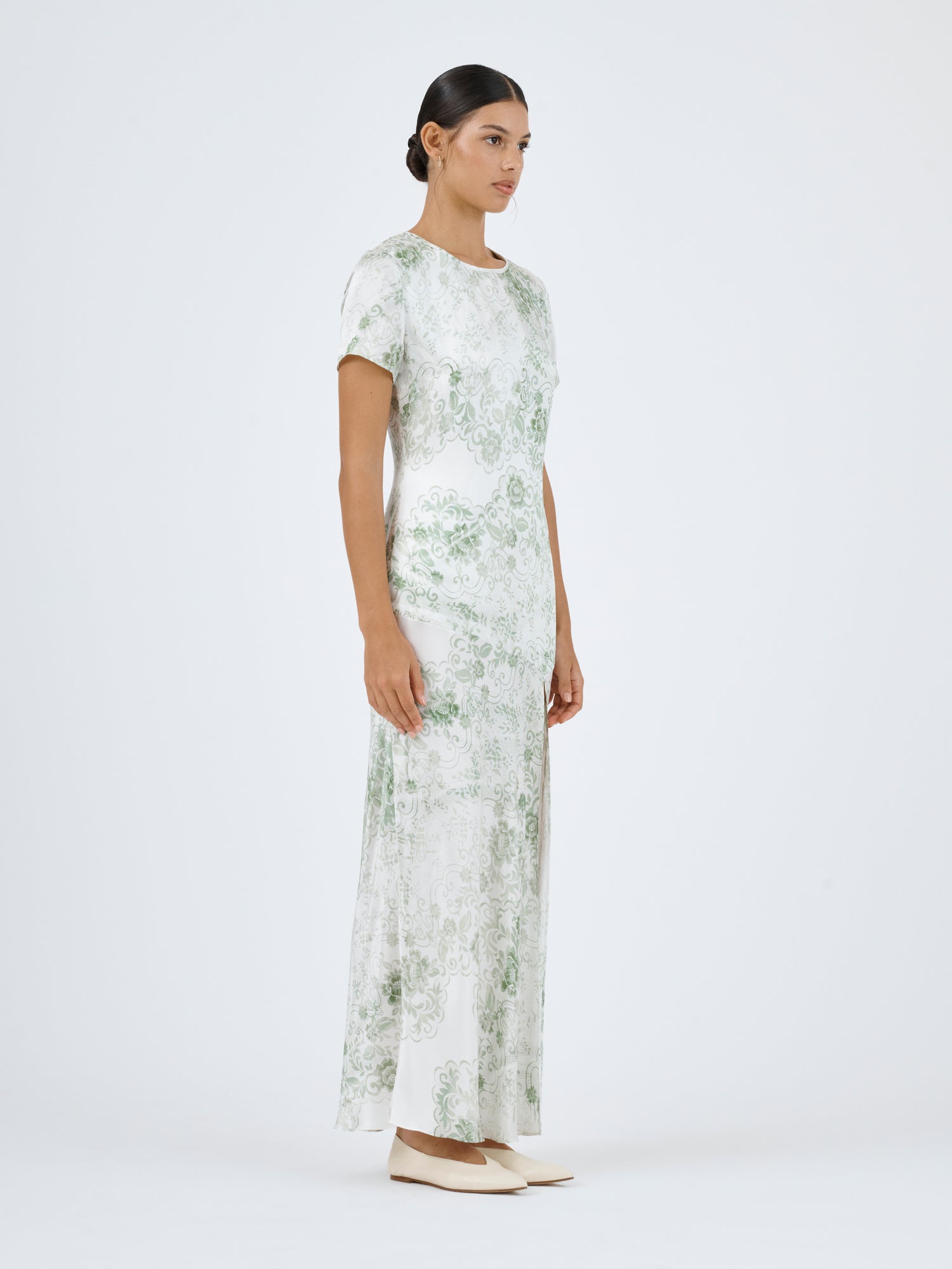 Daria Dress - Sari Lace Orchid