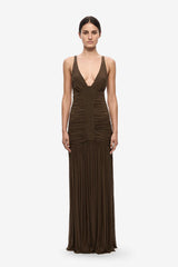 The Inferno Jersey Dress - Carafe