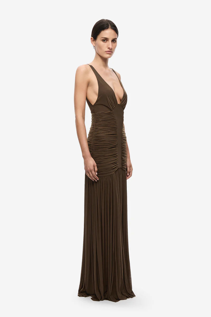 The Inferno Jersey Dress - Carafe