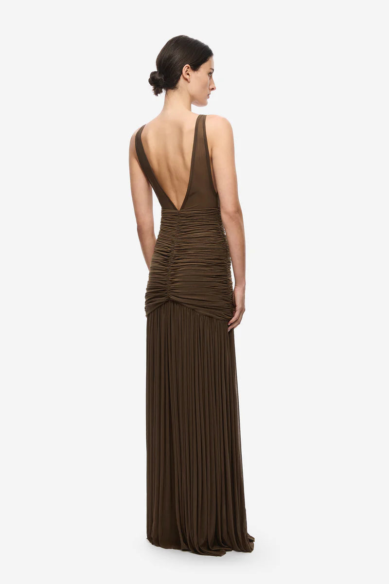 The Inferno Jersey Dress - Carafe