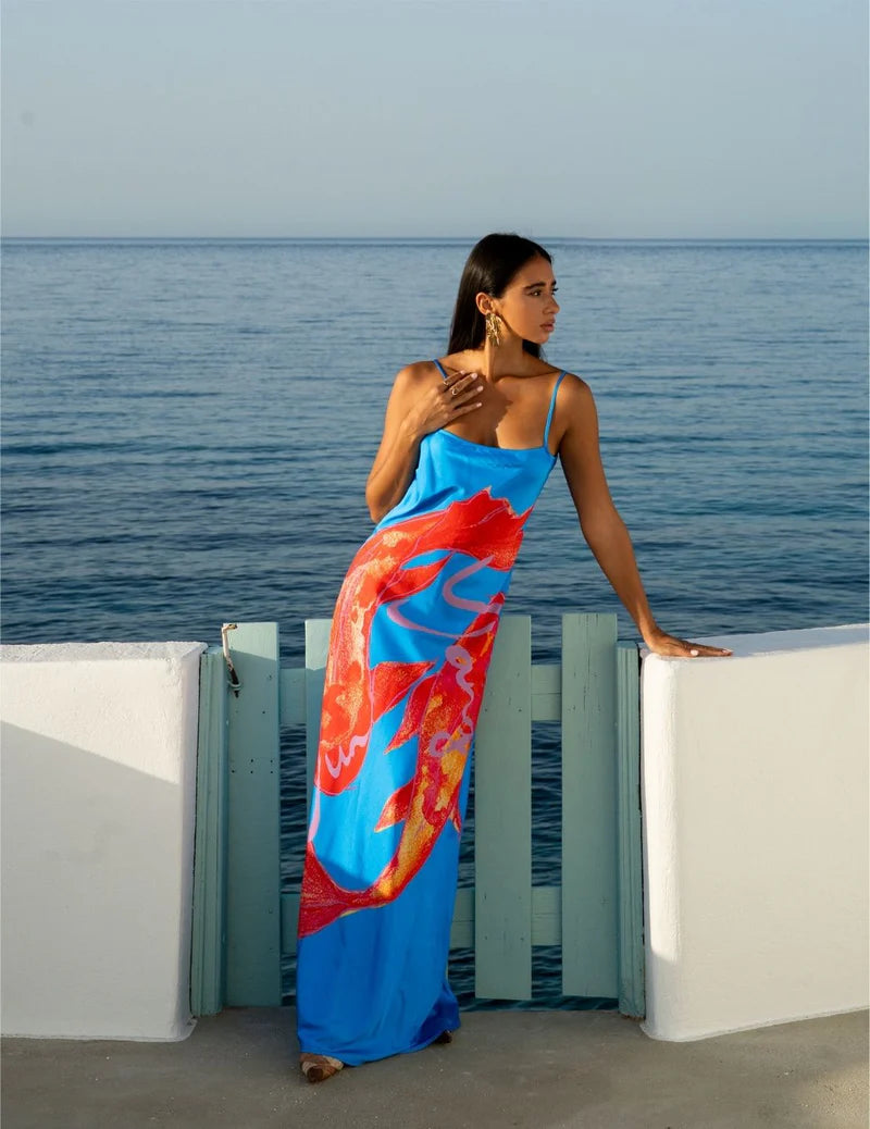 Luna Maxi Dress - Koi